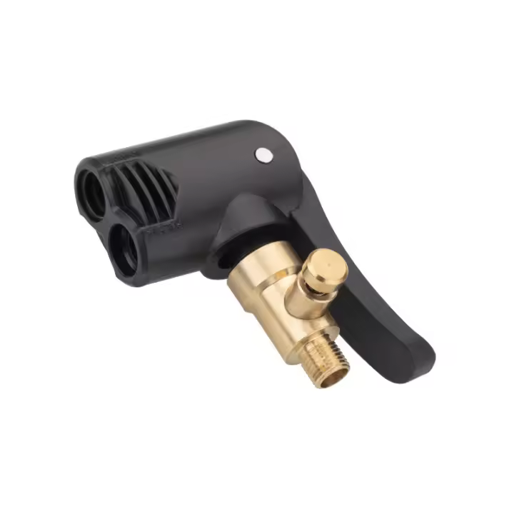Bomba De Neumáticos Para Coche Y Camión 2 En 1 Con Clip De Conector Para Válvula Inflable Compresor De Aire Herramienta Para Desinflar - 1