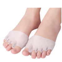 Almohadillas De Silicona Para Dedos Separador Del Dedo Del Pie Alivio Del Dolor Corrector De Valgus Hallux Inodoros Para Zapatos Cuidado Del Pie - details 1