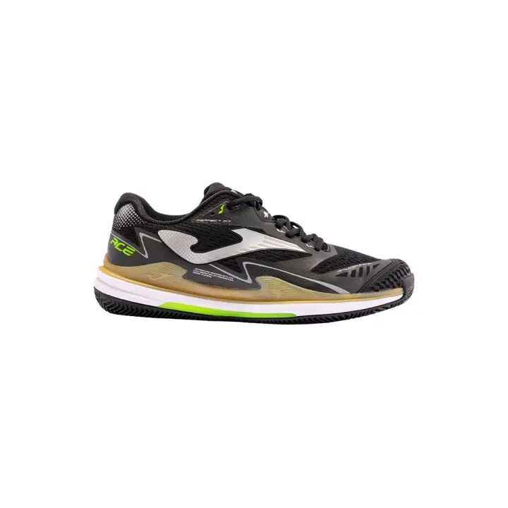 Zapatillas de pádel Joma Ace Men 2401 Negro Oro Clay - 1
