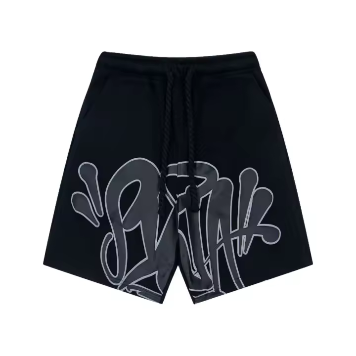 Shorts De Verano SYAN Joint Para Hombres Y Mujeres Estilo Callejero Hip-hop Impresión 3D Deportiva Moda Masculina Y Masculina - 1