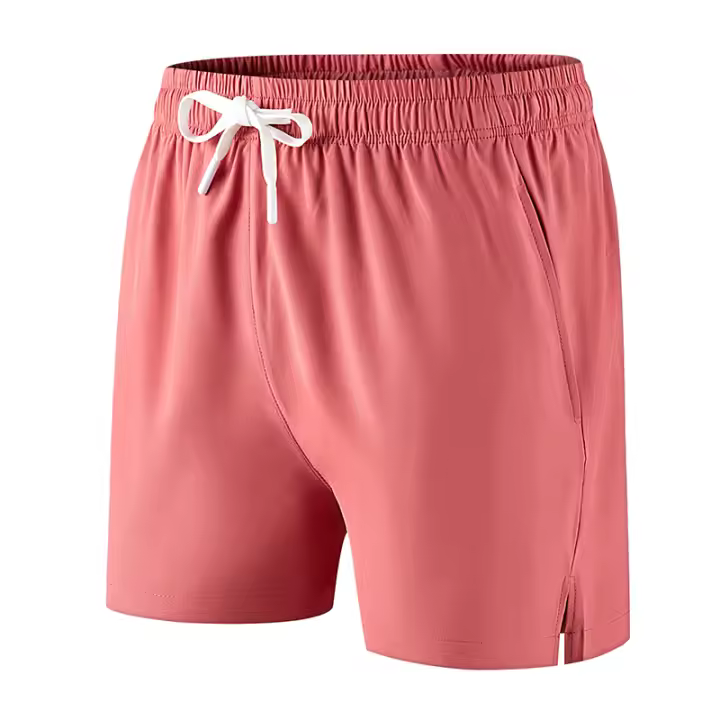 Shorts De Correr Para Hombre Verano Deporte En El Gimnasio Running Exterior Ropa Deportiva Fitness Pantalones Transpirables Y Secado Rápido - 1