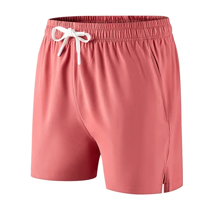 Shorts De Correr Para Hombre Verano Deporte En El Gimnasio Running Exterior Ropa Deportiva Fitness Pantalones Transpirables Y Secado Rápido - 1