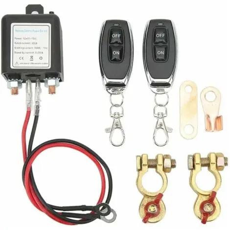Corte remoto de Batería DC12V: antirobo, eschew La descarga de la batería para vehículos recreativos, vehículos todo Tero, Automóviles y Barcos - 1