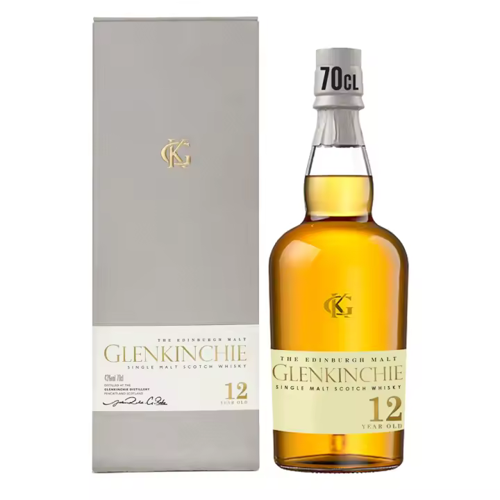 Whisky Glenkinchie 12 Años The Edinburgh - Botella 70 CL - Single Malt Scotch - 43% - 1