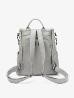 Mochila de cuero para Mujer, Bolso de viaje de Ocio, antirrobo, nuevo modelo, mochila de gran capacidad, Bolso de cuero, bolso de ocio de un solo hombro, multiusos - details 6