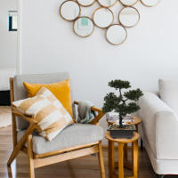 Arbol De Bonsai Sintetico Elegante Para Decoración De Sala De Estar Oficina Dormitorio Sin Mantenimiento Planta Artificial En Maceta - details 6