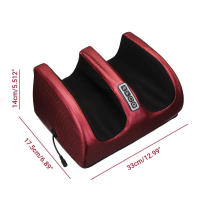 Masajeador Eléctrico De Pies Con Calentamiento Infrarrojo Shiatsu Relajación Profunda De Los Muslos Con Rodillos Terapia De Masaje - details 2