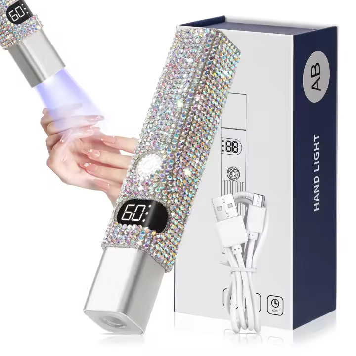 Lámpara UV Portátil Para Uñas Mini Secado Rápido De Gel Polvo Lámpara LED USB Secadora De Uñas Máquina Herramientas Para Varnish - 1