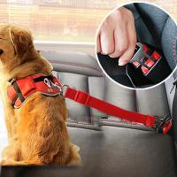 Cinturón De Seguridad Para Mascotas De Coche 1PC Adecuado Para Perros Pequeños Y Medianos Suministros De Seguridad Al Exterior Para Mascotas Material De Nylon - details 0
