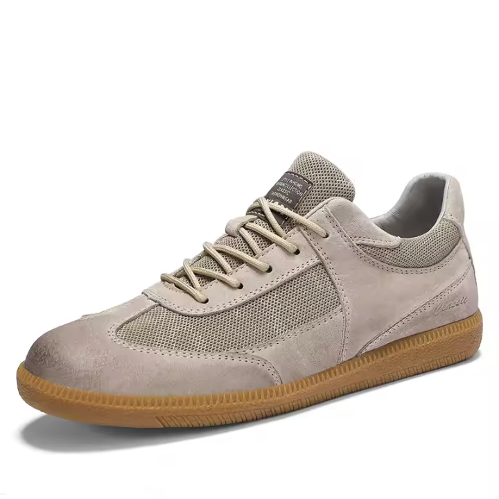 Zapatos De Cuero Genuino Para Hombre Primavera Verano Transpirables Malla Antideslizantes Casual Talla 47 MIXIDELAI - 1