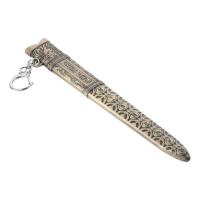 Espada Antigua Con Funda Lanza De Cartas Mini Espada Retro Juguete Para Abrir Sobres En La Oficina Material De Aleación Tamaño 8.85 Pulgadas - details 2