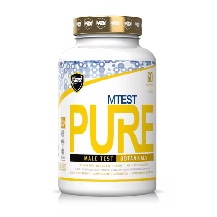 MTEST  by MTX PURE  – Avanzada combinación de fitoextractos PREMIUM para el hombre de poderoso efecto potenciador del entorno hormonal - 1