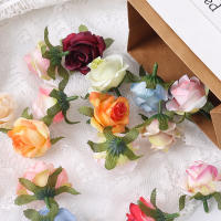 10/20PCS Rosas Artificiales Para Decoración De Casa Boda Fiesta Navidad Jardín Arco De Flores Silken Decoración De Pastel De Cumpleaños - details 11