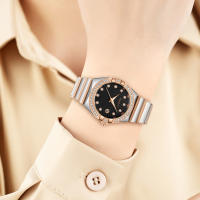 Reloj De Lujo Para Mujer Resistente Al Agua Con Iluminación Luminosa Y Mostrador De Calendario Acero Inoxidable Reloj De Cuarzo De Alta Calidad - details 5