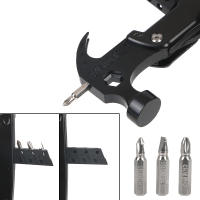 Alicates Multifuncionales Con Martillo De Grueso En Acero Inoxidable Herramienta De Sobrevivencia Para Camping Caza Senderismo Con Funda De Nylon - details 24
