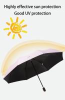 Paraguas Automático Plegable Mini Anti UV Para Lluvia Y Sol Resistente Al Viento Ligero Moda Portátil Para Hombres Mujeres Y Niños Paraguas De Protección Solar - details 5