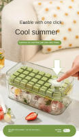 Molde Para Hielo Con 32 Slots Tapa Cuchara Y Caja De Almacenamiento Incluidos Herramientas Para Cocina DIY Para Whiskey Cócteles Y Jugos - details 0