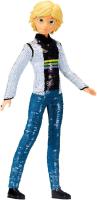 Miraculous Ladybug y Cat Noir – Muñeco con Lentejuelas – Adrien – Muñeco de 26 cm - details 2