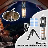 Lámpara Repelente De Mosquitos LED Con Imán Y Carga USB Luz Portátil Para Camping Equipamiento De Exterior Dimmable Y Magnético - details 0