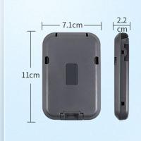Cartera De Tarjetas Multiusos Anti-Robo Con Cerradura De Aluminio Pequeña Y Impermeable Para Negocios Y Hombres Y Mujeres - details 1