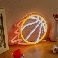 Lámpara De Neón LED Chi-buy Con Baloncesto USB Iluminación Nocturna 3D Para Decoración De Pared Y Game Room Dormitorio Sala De Estar - details 3