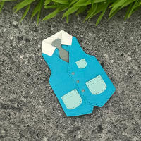 Cortadores De Metal Para Traje Gentleman Con Corbata Plantillas De Corte Para DIY Scrapbooking Compatible Con Papel Y Cartón - details 7