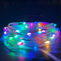 Luces LED RGBIC Bluetooth WS2812B Cadena De Luces Faeir Para Fiesta Navidad Boda Decoración Guirnalda Con USB Control Remoto Y Aplicación En Smartphone - details 19