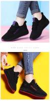 Zapatillas Casuales Para Mujer Transpirables De Malla Cómodas Para Verano Deporte Senderismo Tenis Planos De Correr - details 9