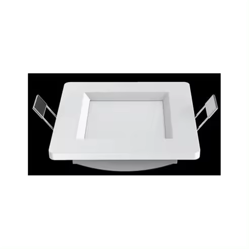 FABRILAMP Downlight Led Intego Cuadrado 8w 330lm 3,2x11x11 Blanco 4000k Corte 9x9 Cm - Alta Luminosidad - 1