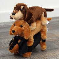 Muñeco De Peluche De Perro Salchicha Simulación Suave Y Divertido Para Decoración De Fiesta En Casa Regalo De Cumpleaños Para Niños - details 1