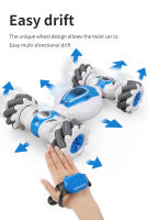 Mini Coche RC De 4WD 2.4GHz Con Control Remoto En Reloj Y Sensor De Gestos Regalo Para Niños Juguetes Eléctricos Coche De Rotación - details 2