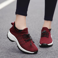 Zapatillas De Correr Para Mujer Talla Grande Otoño Invierno Calcetines Elásticos Altos Moda Transpirables Comodidad Para Exterior - details 5