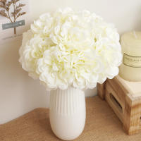 5Pcs Flores Artificiales Peonías Rosas De Seda Para Decoración De Hogar Centros De Mesa Fiesta Navidad Boda DIY - details 3