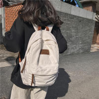 Mochila de lona verde para ordenador portátil para hombre y mujer, morral de viaje a la moda, ideal para estudiantes - details 11