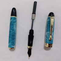 Nuevo Jinhao X450 Pluma Fuente Metálica 0.7mm Nib Caligrafía Práctica Pluma De Negocios Firmar Oficina Suministros Clásicos De Estación - details 4