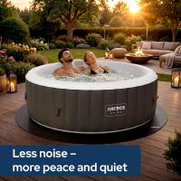 AREBOS Alfombra Protección Spa Ø200 cm EVA 16 Pzs Antideslizante Exterior Suelo - details 13