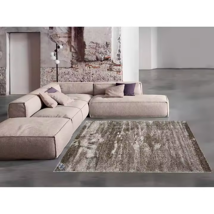 Alfombra de Salon Moderna Modelo Imperia  De Pelo Corto en Polipropileno Frisse y 100% Lavable  Con Varias medidas Ideal para Salón, Habitacion o Comedor - 1