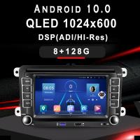 Podofo 8'' Radio de coche Android 2 Din para VW Volkswagen Octavia Skoda Superb Golf 5 6  Passat B6 B7 Polo Leon TouranJetta Carplay 8+128GB AI Voice WIFI+4G DSP GPS Navegación Multimedia Reproductor de Video - details 0