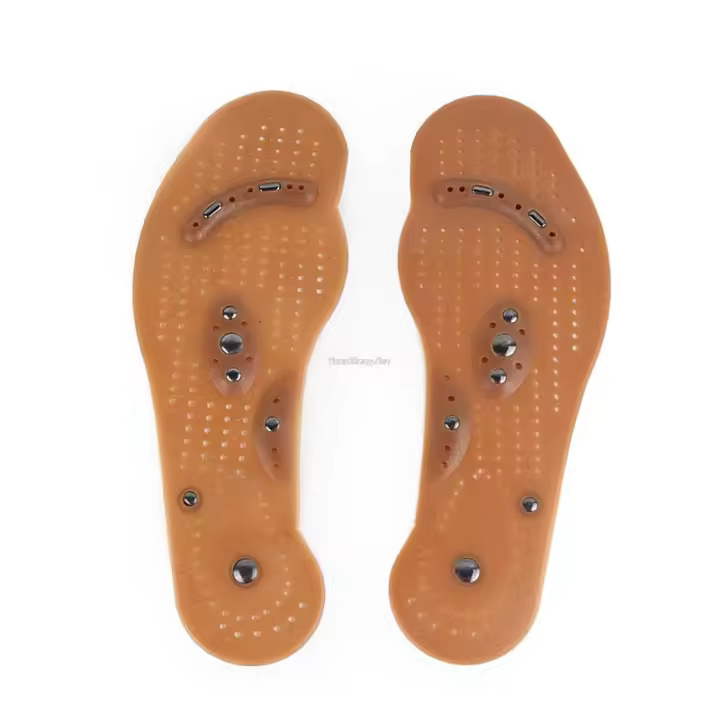 Almohadillas De Pies Para Perder Peso Alivio Del Estrés Masaje Alivio Del Dolor Magnéticas Para Los Soles De Los Pies Cuidado Del Pie Insertos Para Zapatos Resistentes Transpirables Absorbentes De Sudor Soporte Del Arco Ligeros Antideslizantes - 1