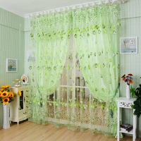 Cortinas De Tulle Modernas Y Sencillas Para Sala De Estar Dormitorio Infantil Y Cocina En Poliéster Suave Y Cómoda Transmisoras De Ventana - details 17