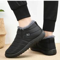 Botas De Invierno Impermeables Para Hombres Y Mujeres Con Peluche Grueso Suela Gruesa Botines De Nieve Calientes Para Parejas Zapatos De Exterior Con Lining De Plush - details 5