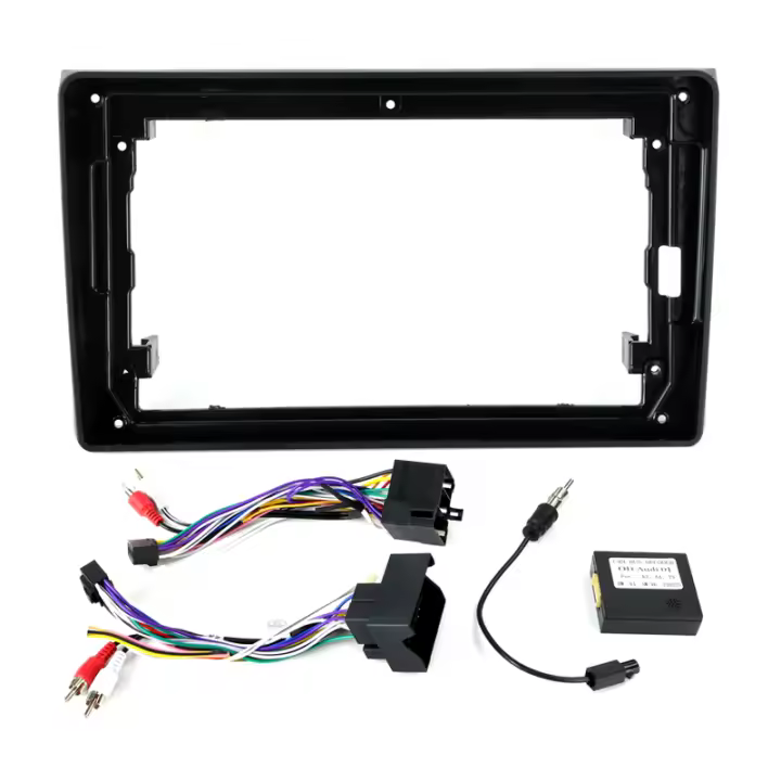 Adaptador De Radio Para Coche 2 Din Panel Fascia Cubierta Trimmer Para Audi A4 7 S4 RS4 B6 Pantalla Android Canbus Decoder Box Audio - 1