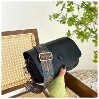 Bolso Bandolera De Cuero PU Amplio Y Cómodo Para Mujer Estilo Casual Con Correa Cruzada Hebilla De Cierre Tamaño Small Para Regalos - details 6