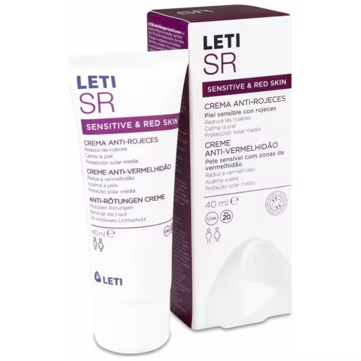 Leti Sr Crema Anti-Rojeces Spf 20, 40 Ml - 1
