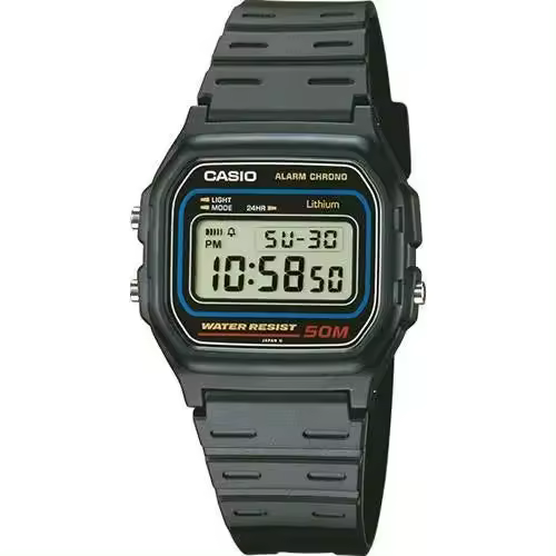 Reloj Casio W-59-1VQES: Estilo Clásico y Funcionalidad Moderna - 1