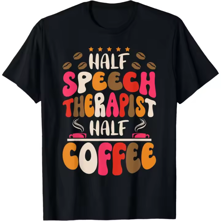 Camiseta de Manga Corta, 100% Algodón, Ropa Unisex para Hombres y Mujeres en 5 Tallas, Camiseta Negra, Cuello redondo con estampado. - 1