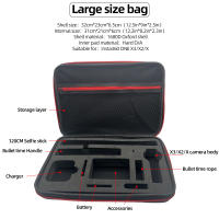 Estuche Portátil Para Cámara Insta360 X4 X3 ONE X2 X Bolsa De Almacenamiento Duradera Accesorios Para Cámara De Acción Insta360 - details 0