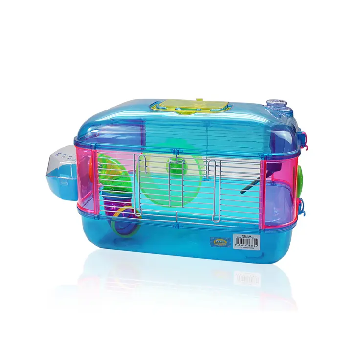 SMELL & SMILE  DZL-286 JAULA 1 PISO PARA HAMSTER 40*26*26CM - 1