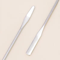 Espátula De Acero Inoxidable Para Maquillaje De Ojos Y Artes De Uñas Herramienta De Mezcla Para Gel Y Pigmentos Accesorio De Manicura - details 4