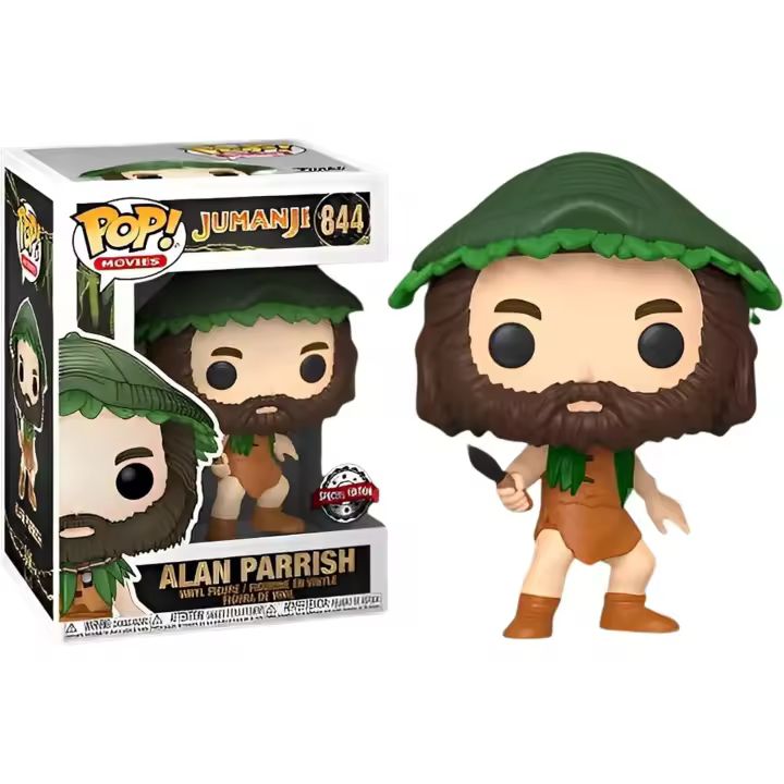 Funko Pop Movies Jumanji Alan Parrish Edicion Especial con Cuchillo 844 - 1